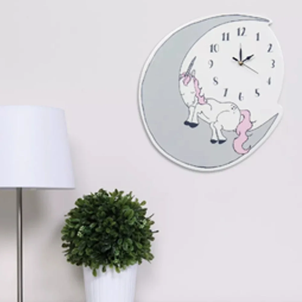 TREND LAB Unicorn Dreams Wall Clock NWT